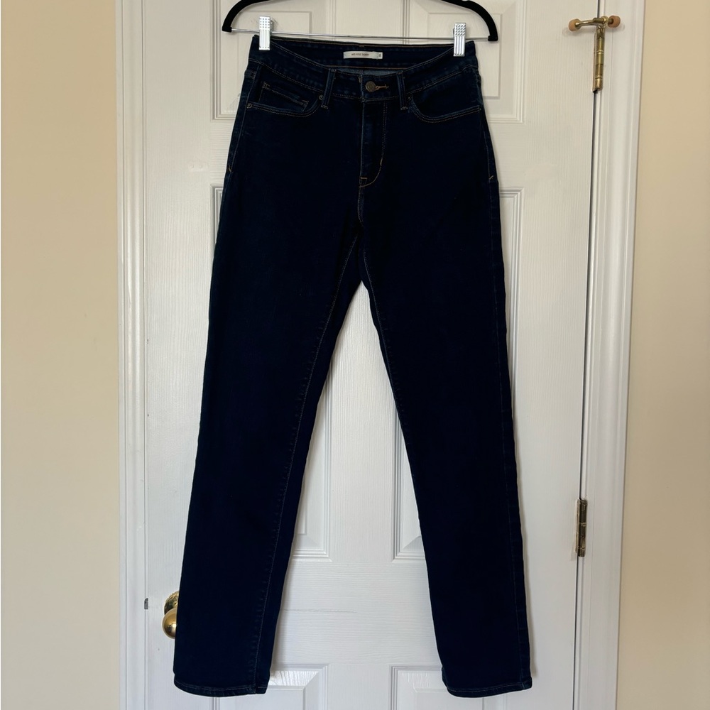Levi’s Mid-Rise Skinny Jeans | Size 8 | Dark Wash | Great Condition